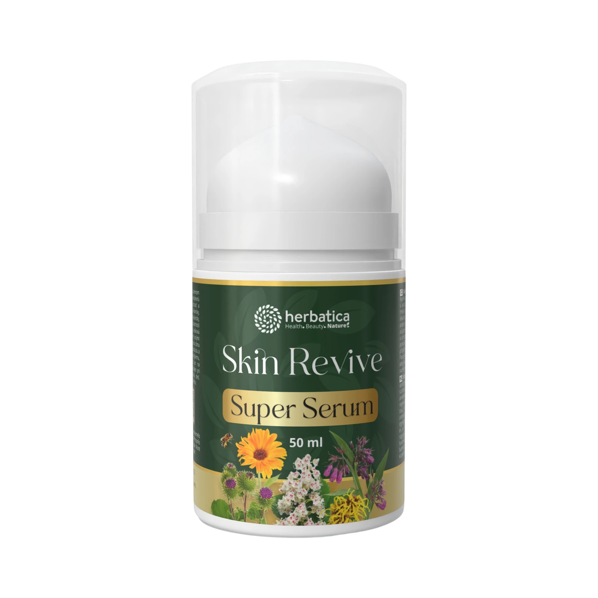 Herbatica Skin Revive SuperSerum – anti‑age pleťové sérum s vitamínom C a kyselinou hyalurónovou - 50 ml - Herbatica
