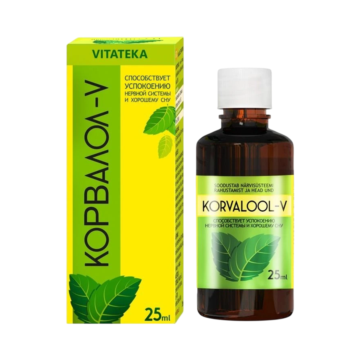 Vitateka Corvalol-V – bylinné kvapky – 25 ml – Vitateka