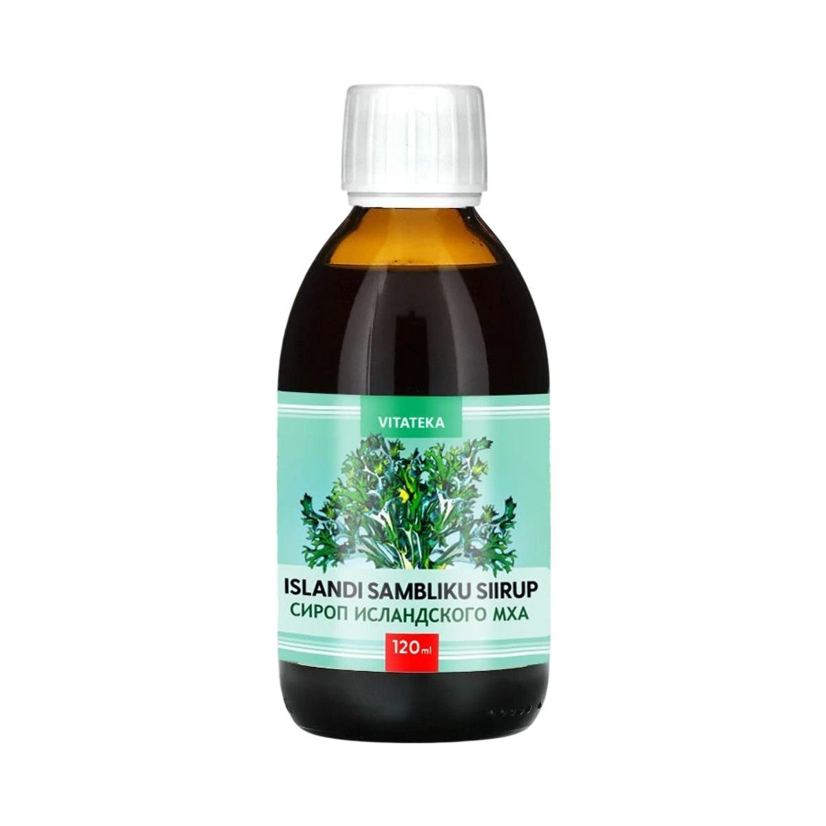 Vitateka Sirup z islandského lišajníka – 120 ml – Vitateka