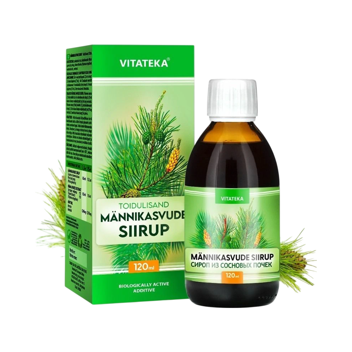 Vitateka Sirup z borovicových výhonkov – 120 ml – Vitateka