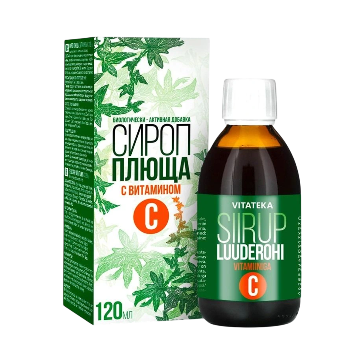 Vitateka Brezový sirup s vitamínom C – 120 ml – Vitateka