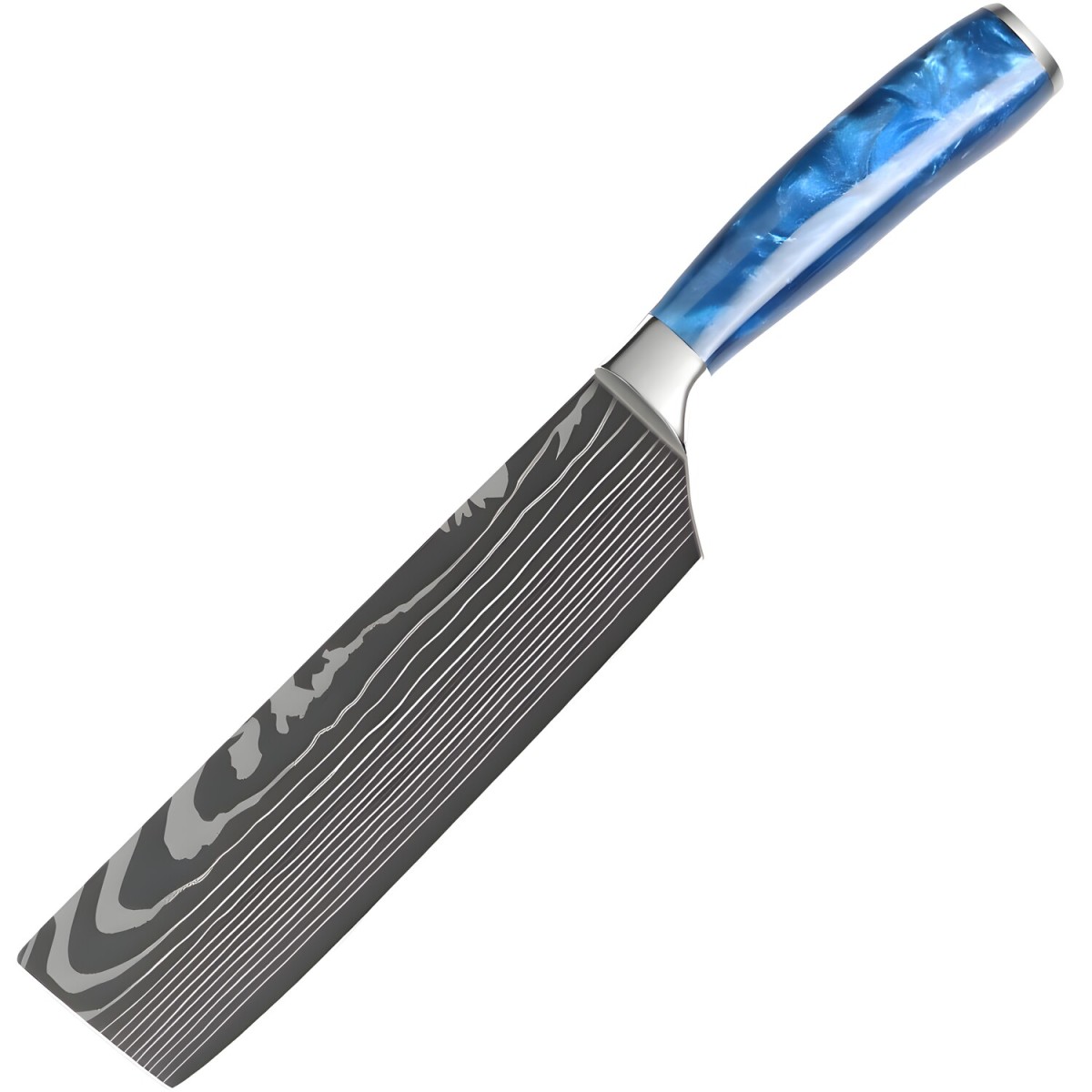 HARAHU Kuchynský nôž BL-39289 Cleaver/Modrá