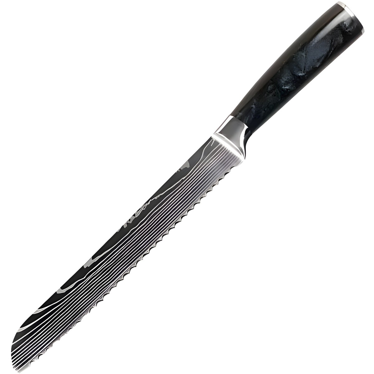 HARAHU Kuchynský nôž BL-39301 Bread/Čierna