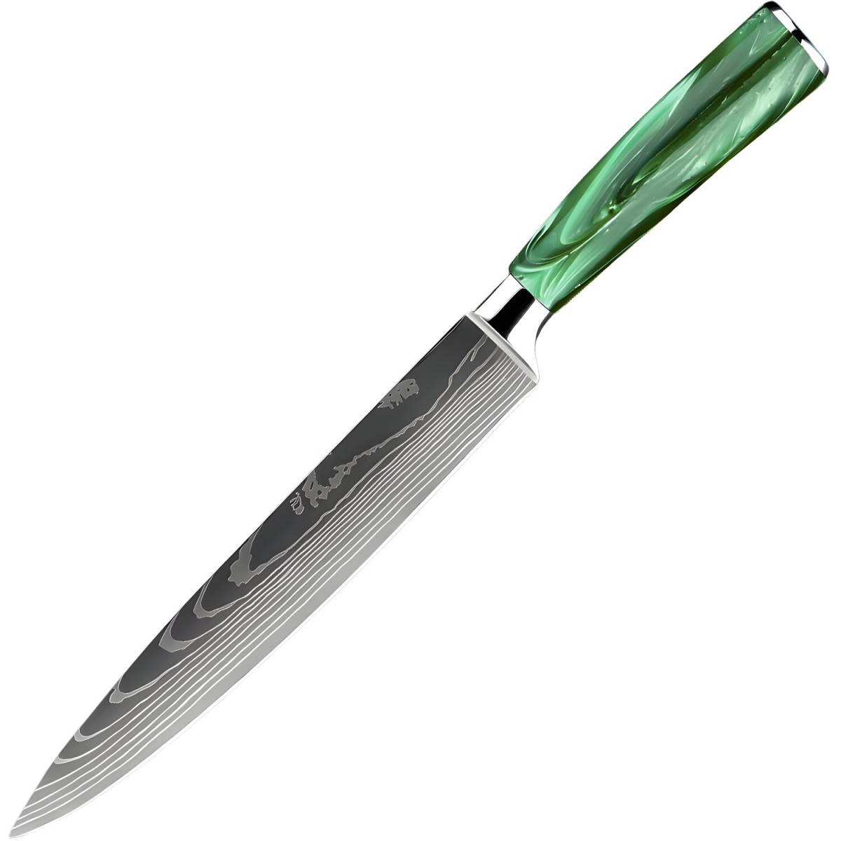HARAHU Kuchynský nôž Slicing Zelená