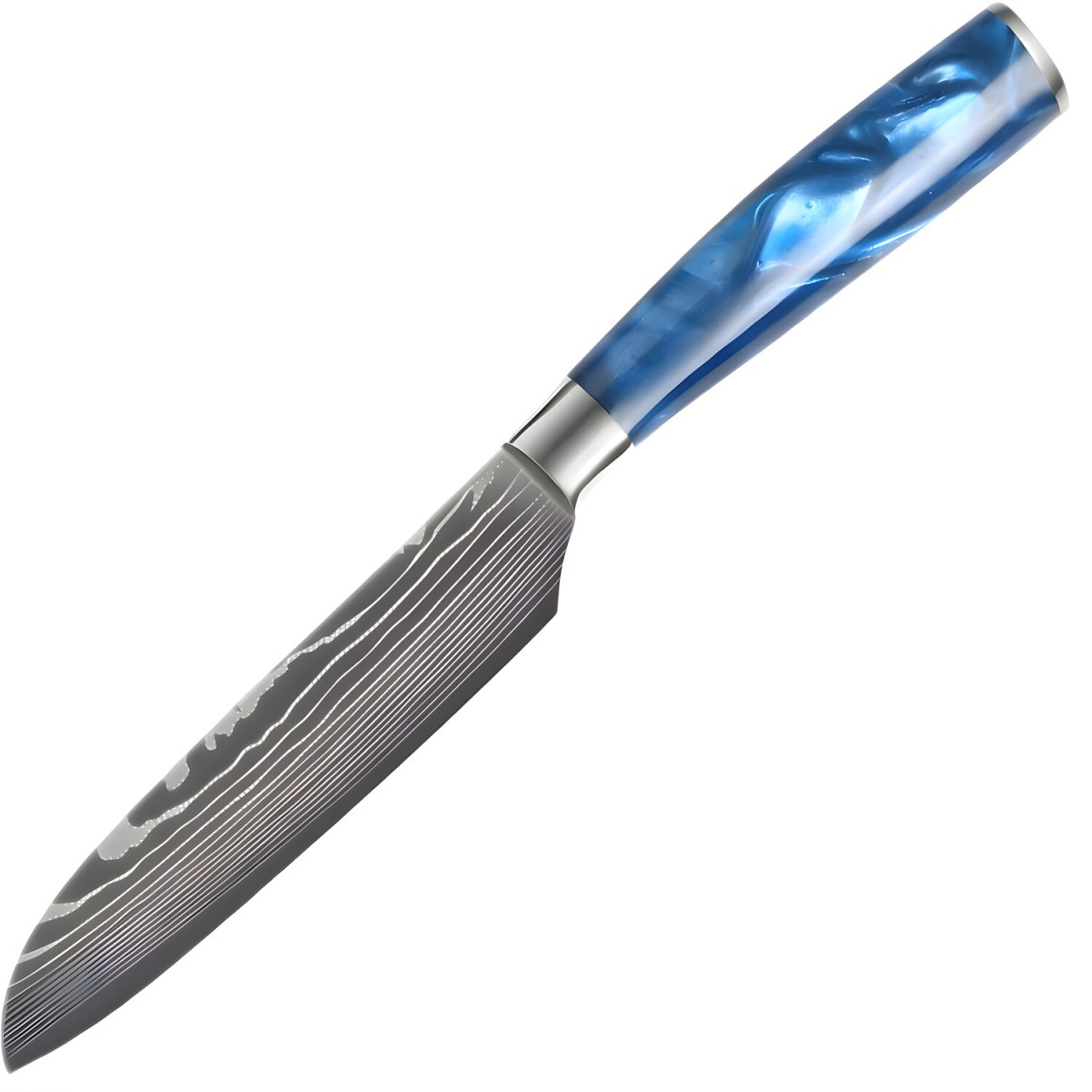 HARAHU Kuchynský nôž Small Santoku modrá