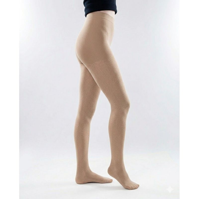 Glory Pánske Kompresné pančuchové nohavice GLORY – 15-21 mmHg, Veľkosť: 4XL, Farba: Béžová