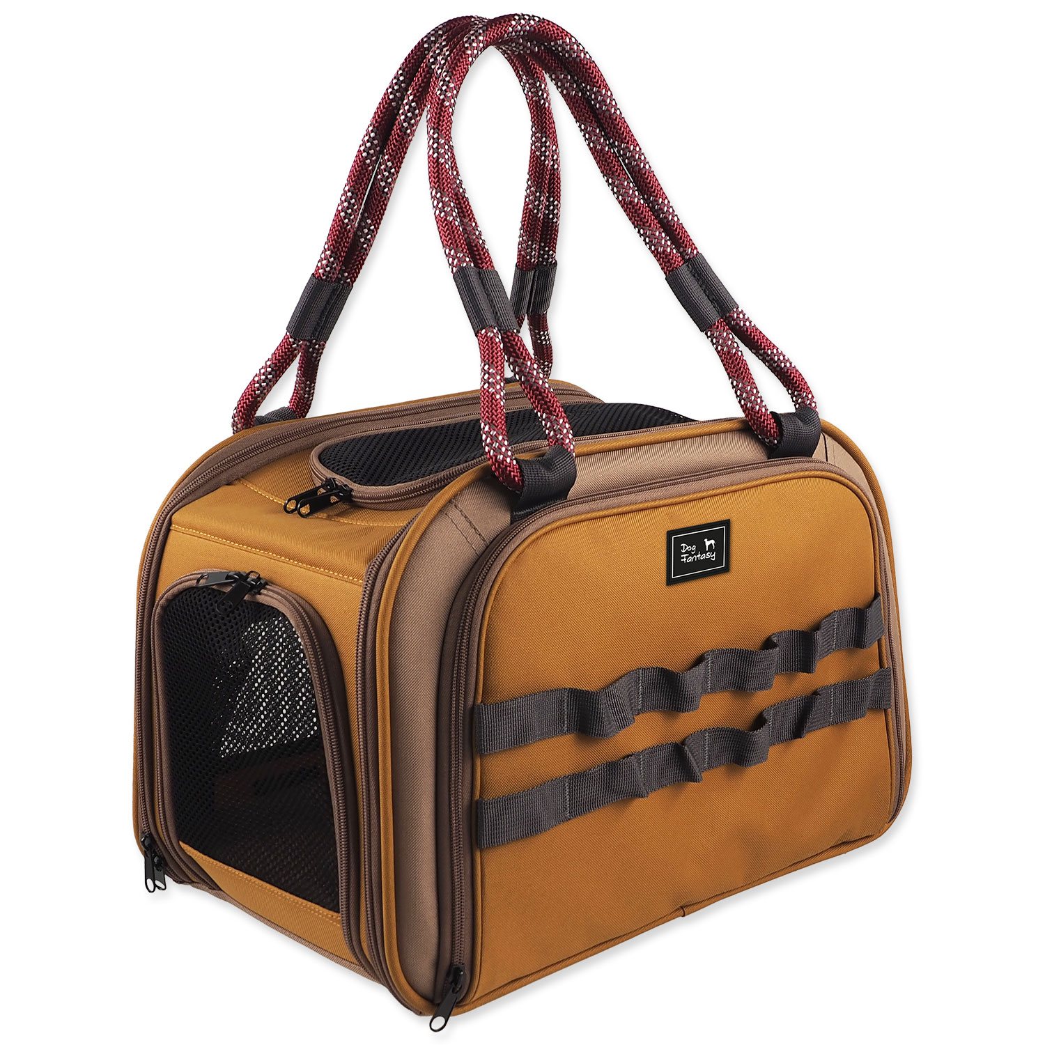 Dog Fantasy Taška Travel Premium rozšíriteľná 44x27x29cm