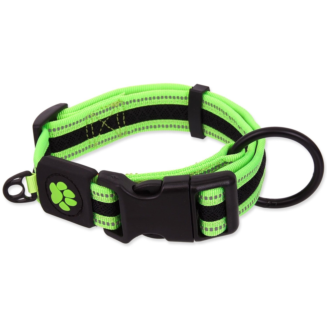 Active Dog Obojok Active Dog Fluffy XL limetka 3,8x44-70cm