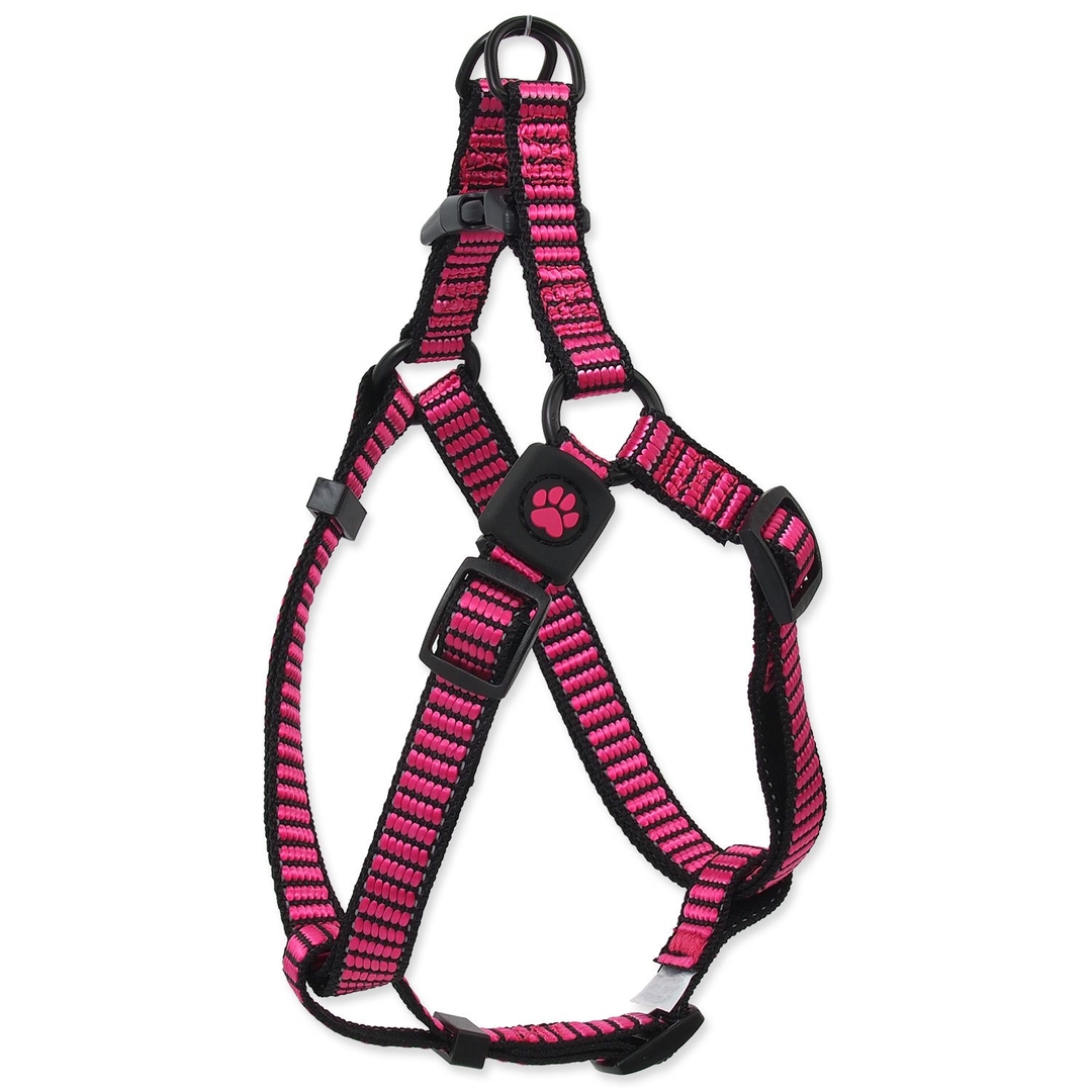 Active Dog Postroj Active Dog Premium M ružový 2x53-77cm