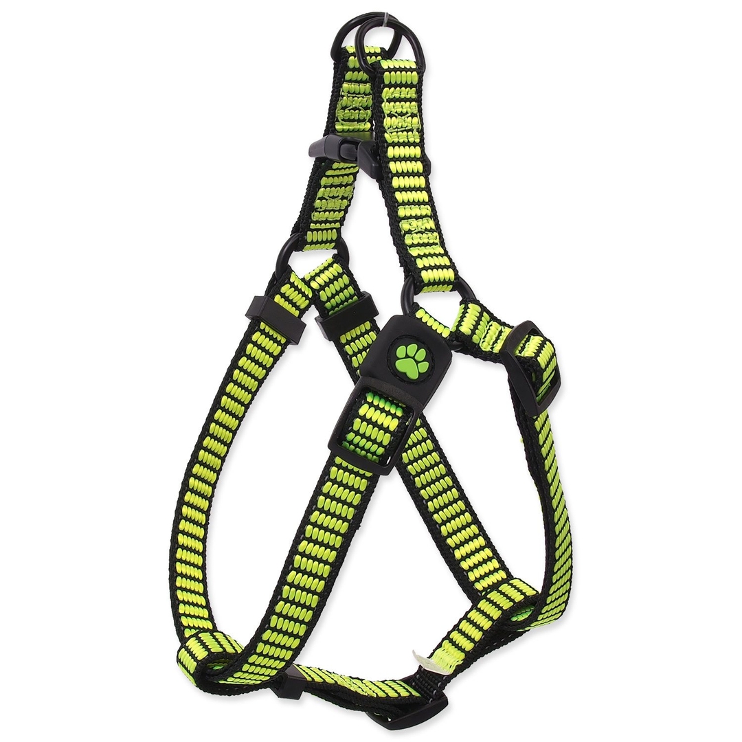 Active Dog Postroj Active Dog Premium M limetka 2x53-77cm