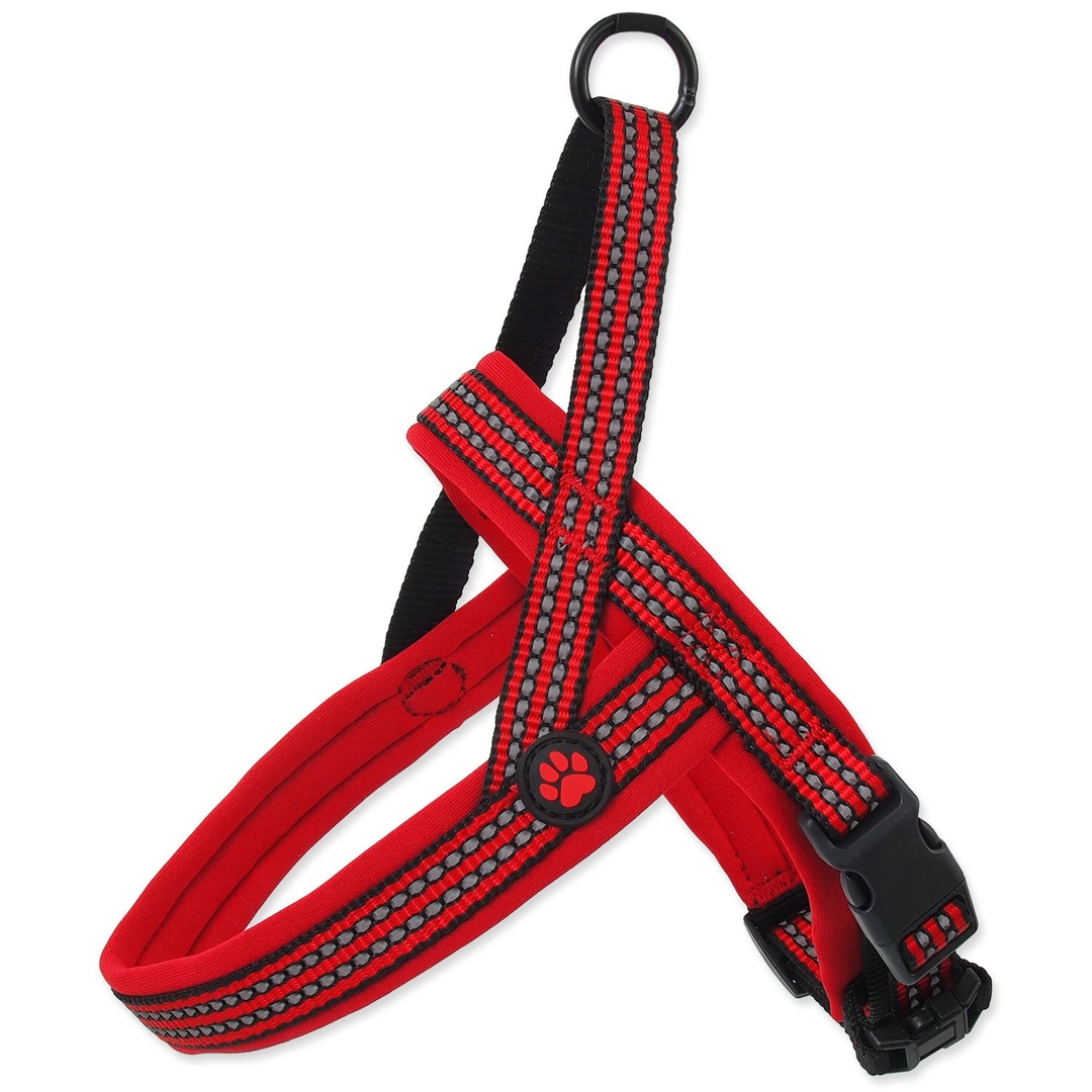 Active Dog Postroj Active Dog Neoprene XL červený 3,2x88-110cm