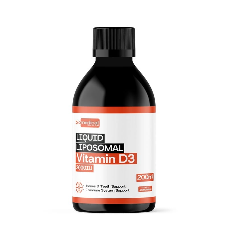 Biomedical Liposomal D3 - Lipozomálny vitamín D3 200ml