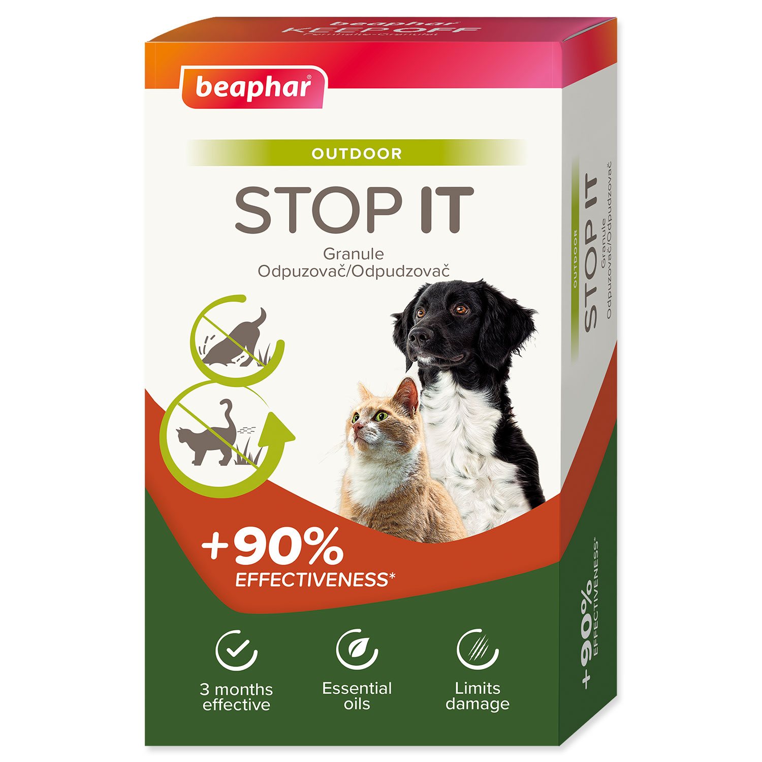 Beaphar Granulát STOP IT odpuzovač vonkajší pre psy a mačky 2x200g