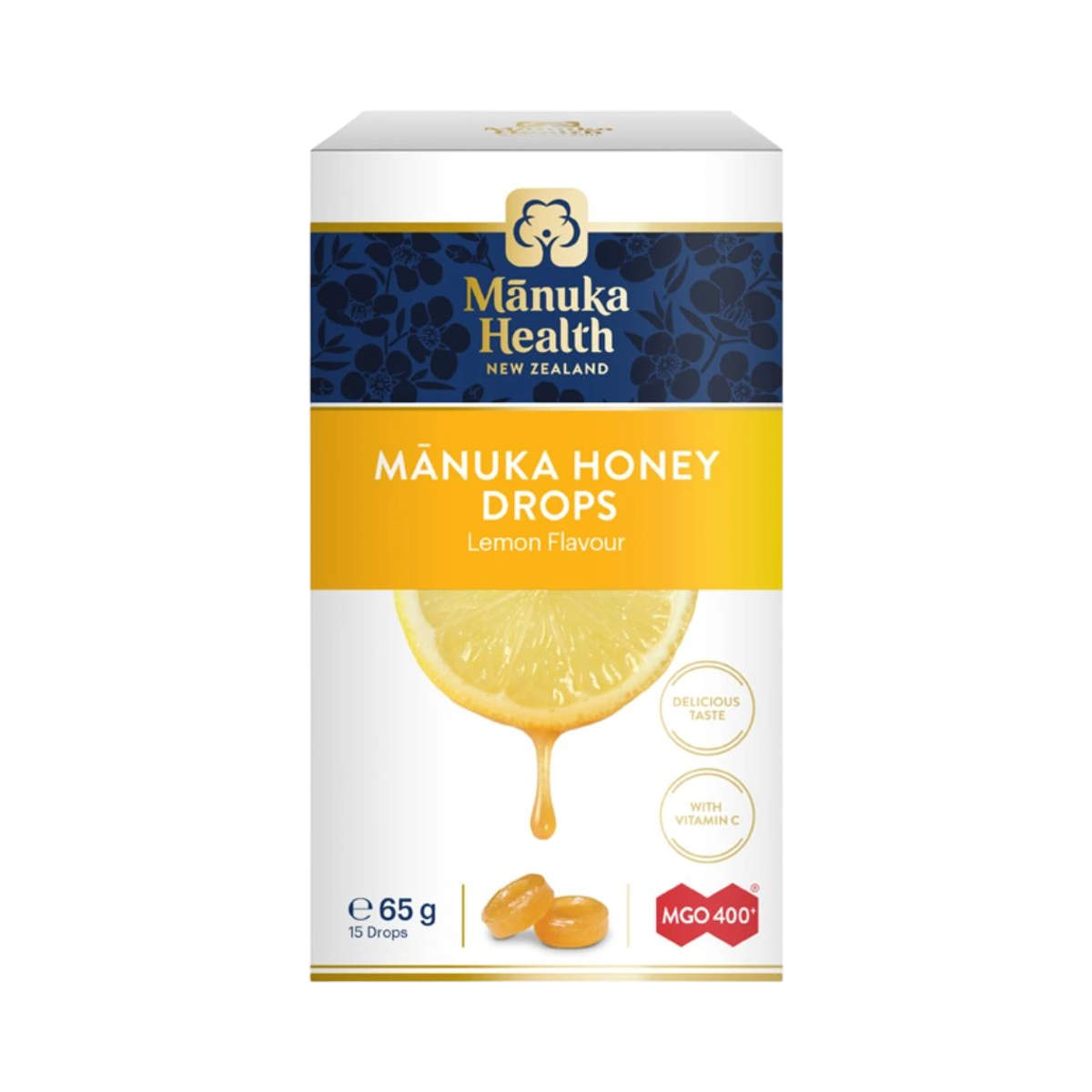 Manuka Health Manuka Pastilky MGO 400+ Med a citrón