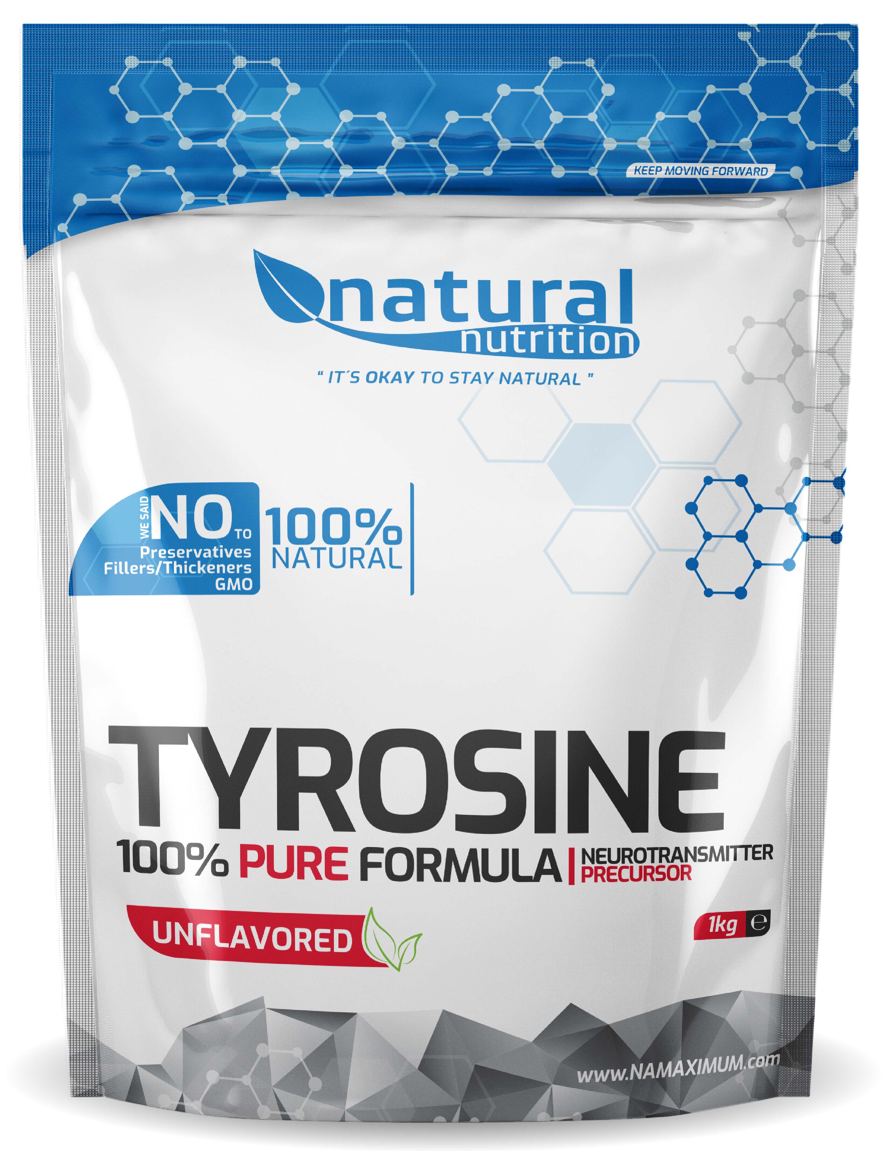 Natural Nutrition Tyrosine - L-Tyrozín Natural 1kg