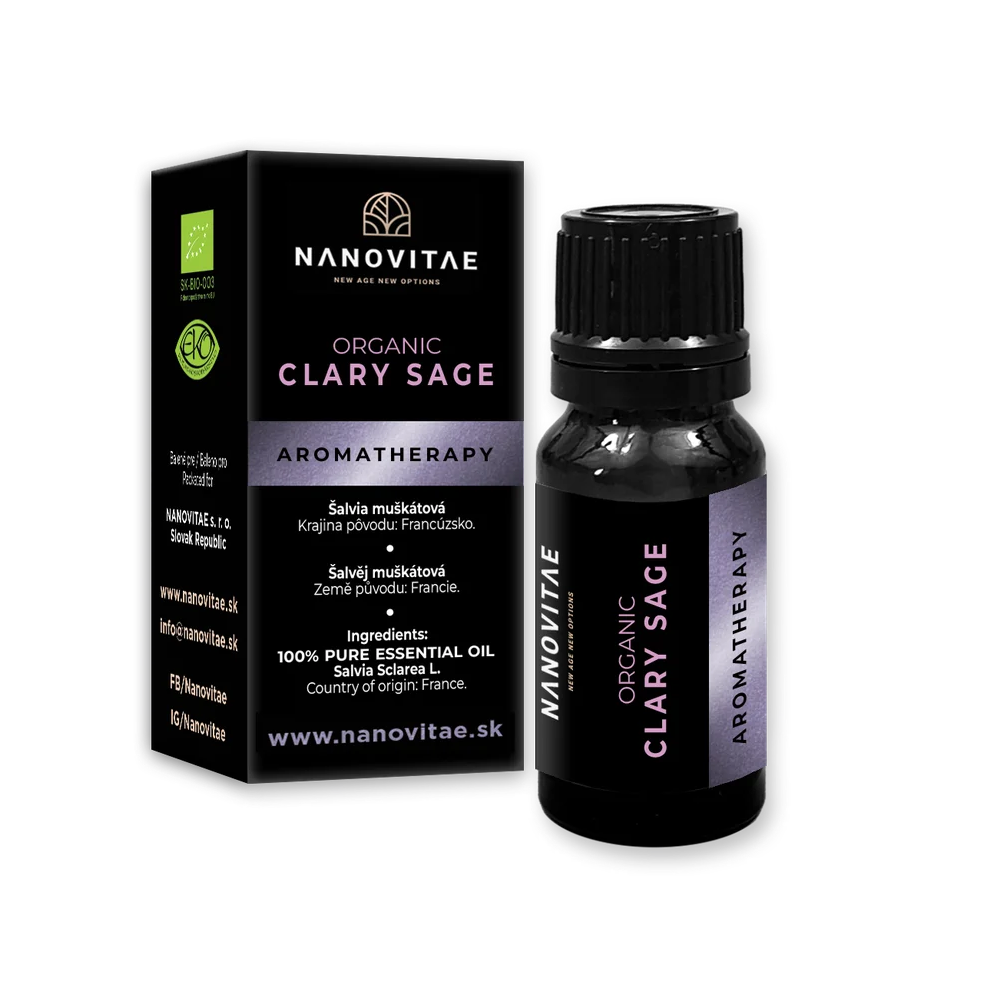 NANOVITAE ŠALVIA esenciálny olej – ORGANIC quality 10ml