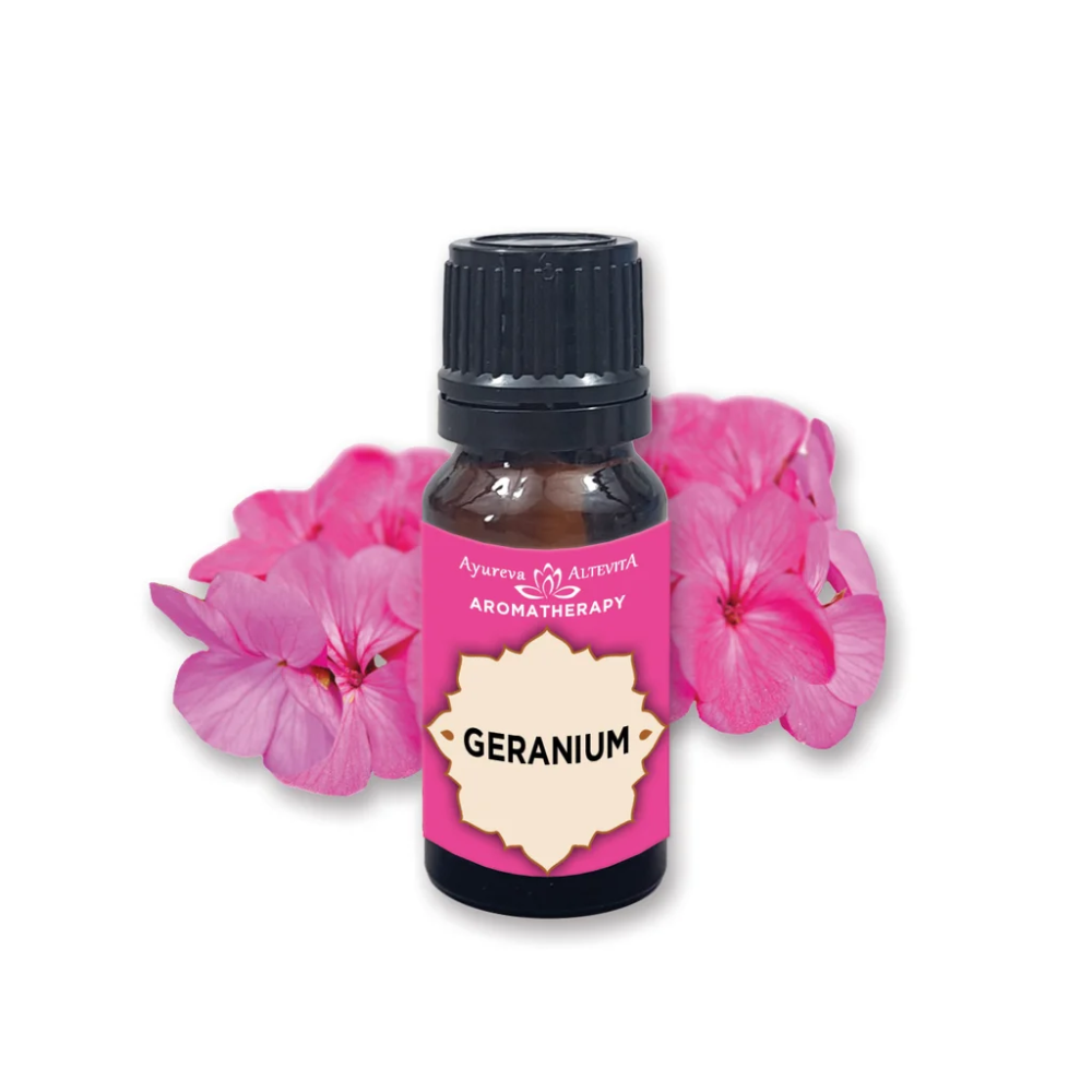 Altevita 100% esenciálny olej GERANIUM - Olej lásky a dôvery 10ml