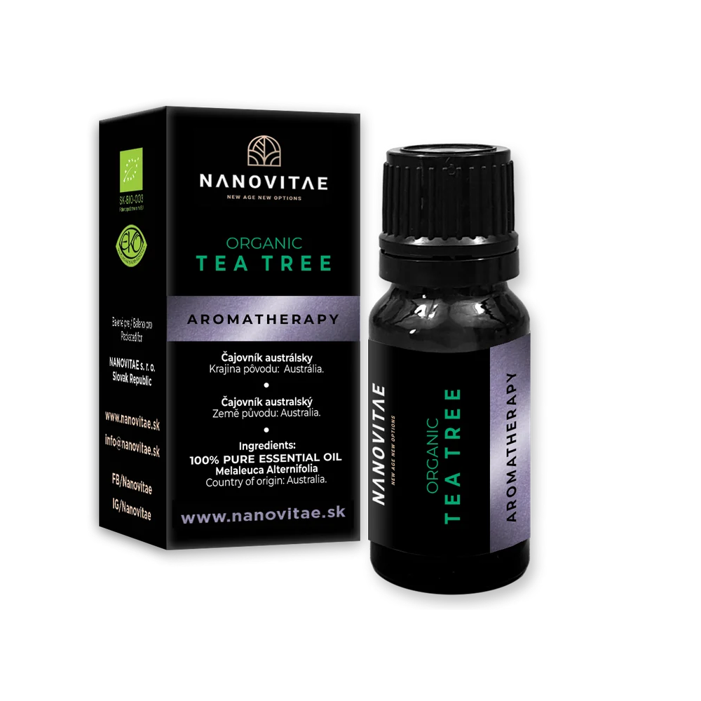 NANOVITAE TEA TREE esenciálny olej – ORGANIC quality 10ml