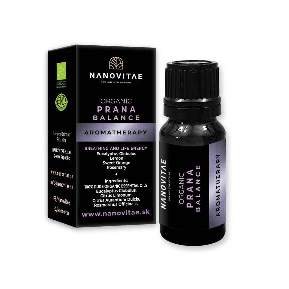 NANOVITAE PRANA BALANCE – zmes esenciálnych olejov – ORGANIC quality 10ml