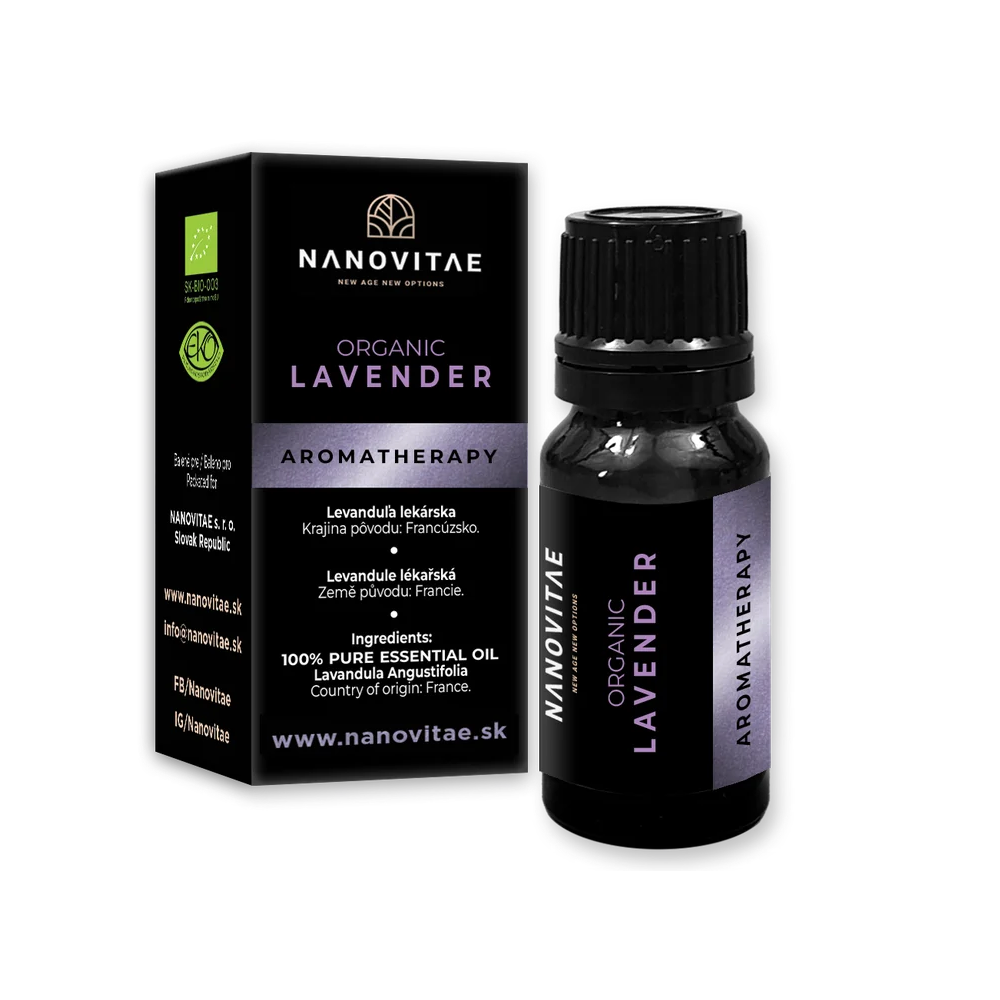 NANOVITAE LEVANDUĽA esenciálny olej – ORGANIC quality 10ml