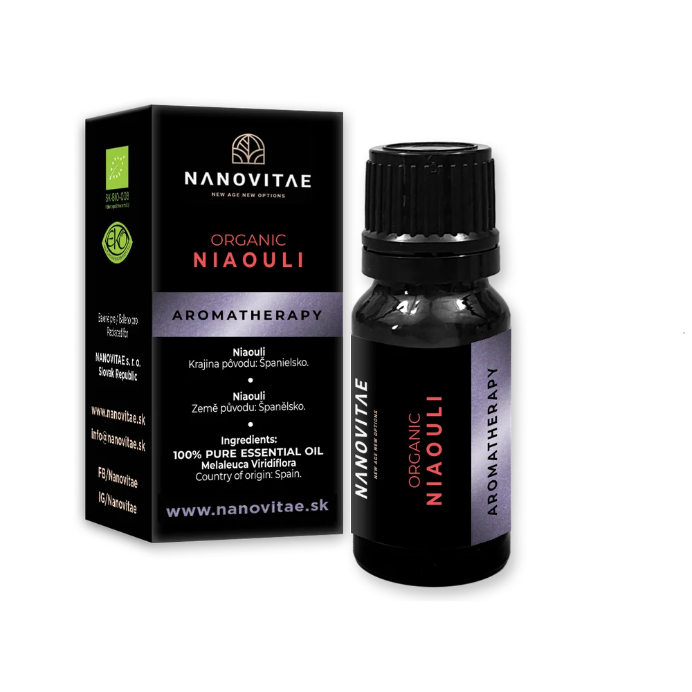 NANOVITAE NIAOULI esenciálny olej – ORGANIC quality 10ml