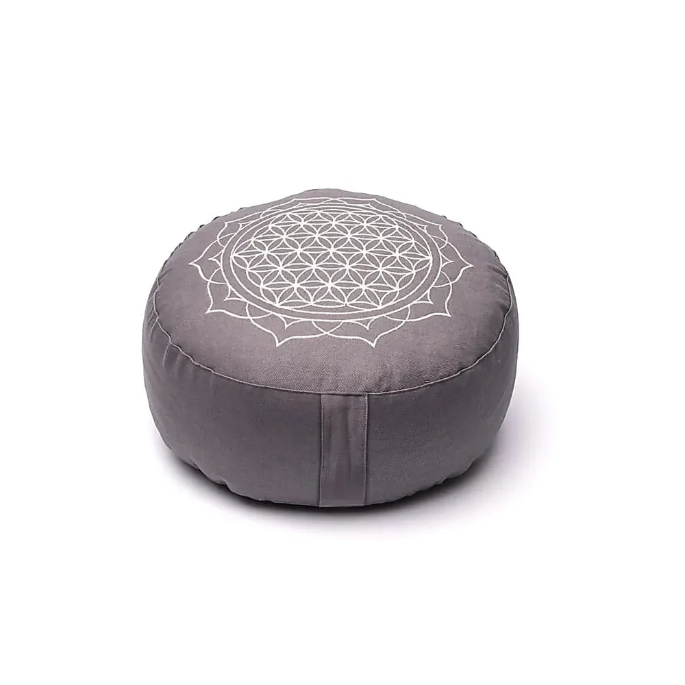 Yogi & Yogini Naturals Meditačný vankúš dizajn Kvet života
