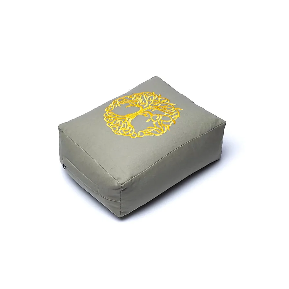 Yogi & Yogini Naturals Meditačný Vankúš – STROM ŽIVOTA obdlžník 1ks