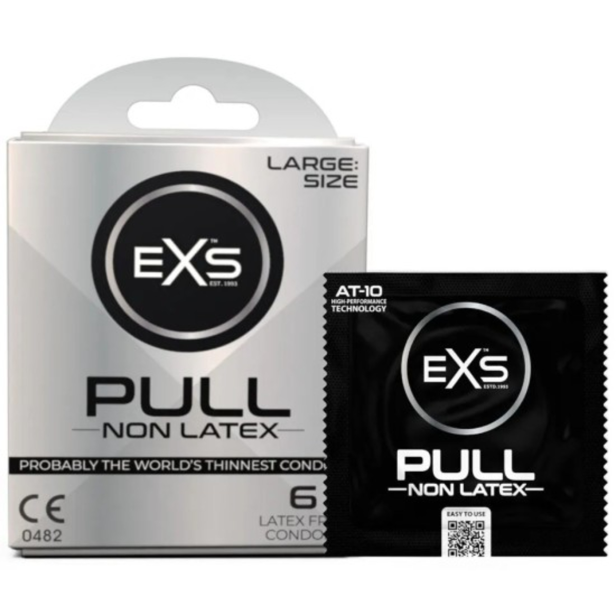 EXS Pull Large kondómy, 6 ks