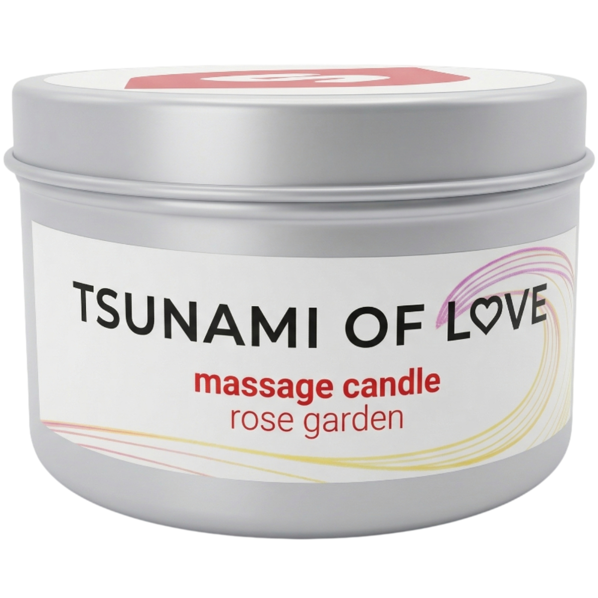 Sexy Elephant Masážna sviečka Tsunami of Love Rose Garden (100 ml)