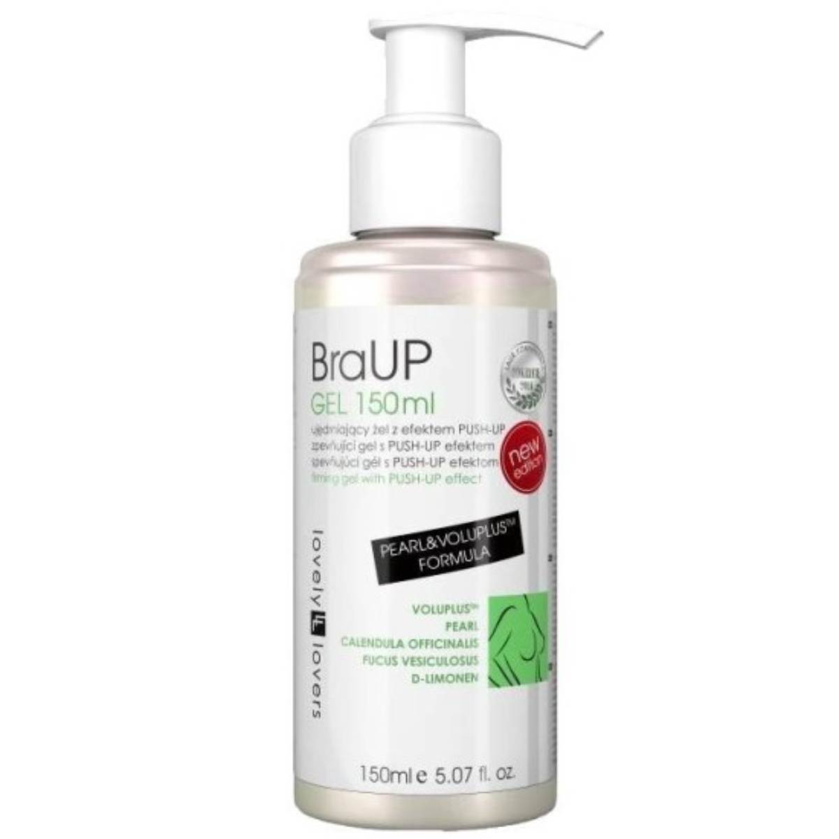 VALAVANI Gél na spevnenie pŕs LovelyLovers BraUP Pearl&Voluplus formula 150ml