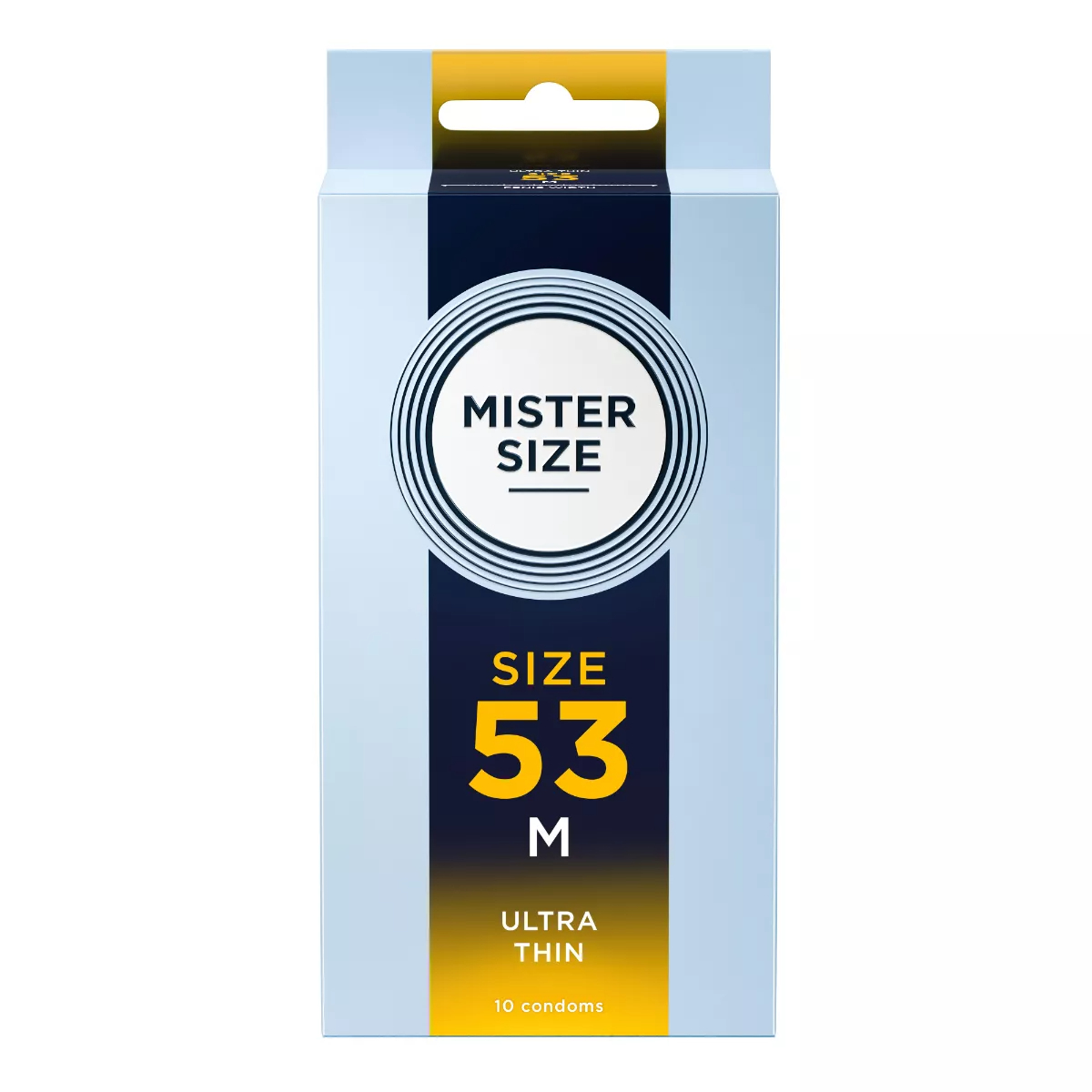 Shunga Mister Size 53 mm kondómy, 10 ks