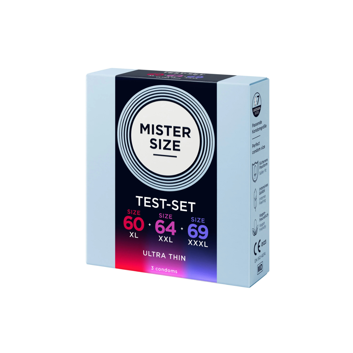 Mister Size 60-64-69 mm 3-pack | Dr. Max Lekáreň