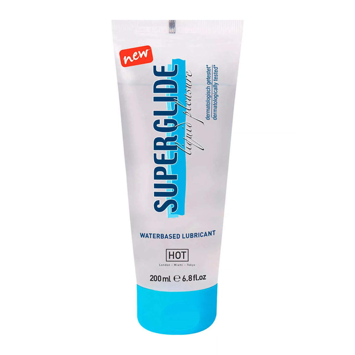 Hot SUPERGLIDE lubrikačný gél Premium (200 ml)