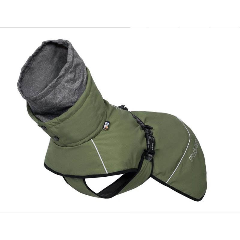 Rukka pets Teplé oblečenie pre psa Warm up zelená, veľkosť 35