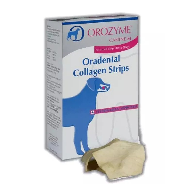 Orozyme Žuvacie plátky pre psa M