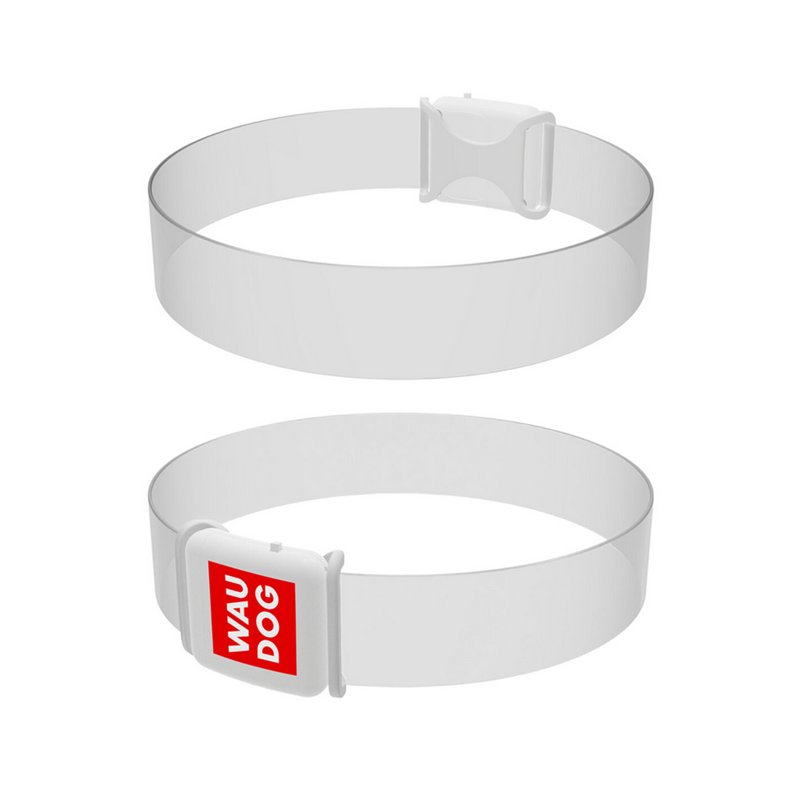 WAU DOG LED svietiaci obojok zelená, obvod 50-60 cm