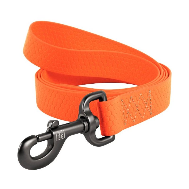 WAU DOG Vode odolné stopovacie vodítko oranžová, 5 m, 25 mm
