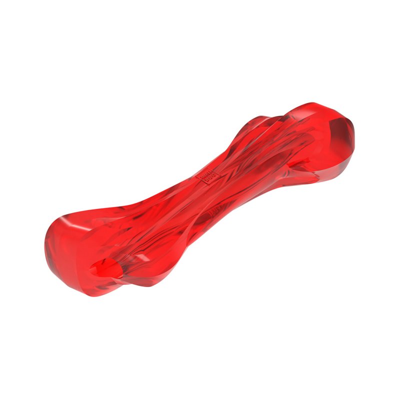 WAU DOG Odolná žuvacia hračka pre psa FUN DURABLE kosť červená
