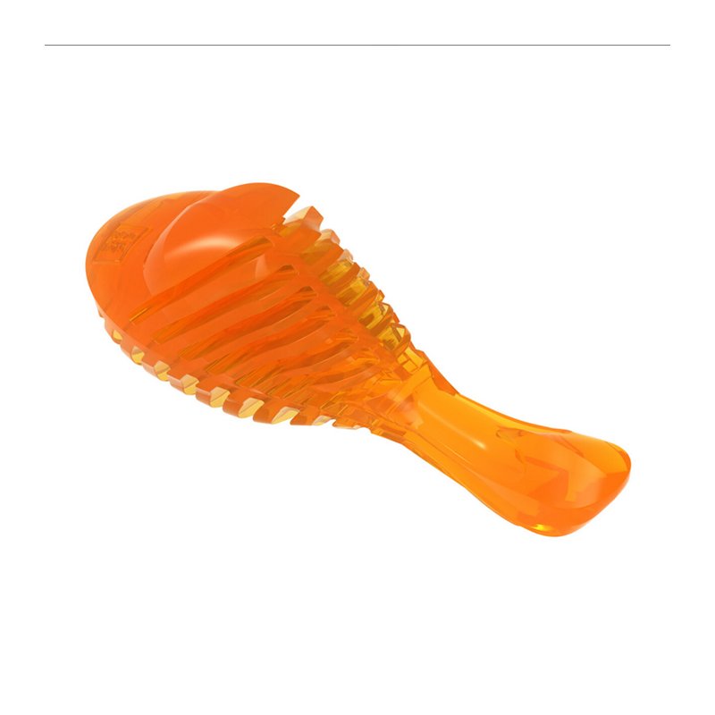 WAU DOG Odolná žuvacia hračka pre psa FUN DURABLE kuracia noha žltá