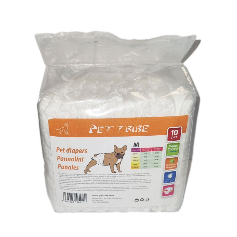 Silinde Plienky pre psov M, 10 ks