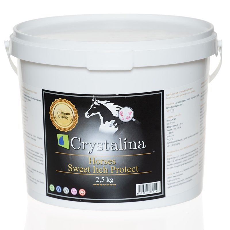 Crystalina Doplnkové krmivo pre kone Horses Sweet Itch Protect 2,5 kg