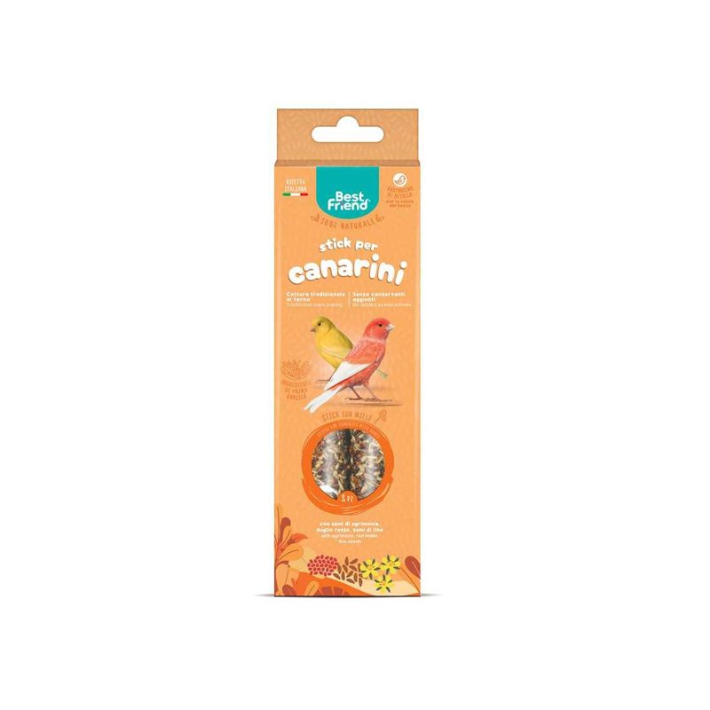 RECORD Prírodné tyčinky pre kanáriky 85 g, med
