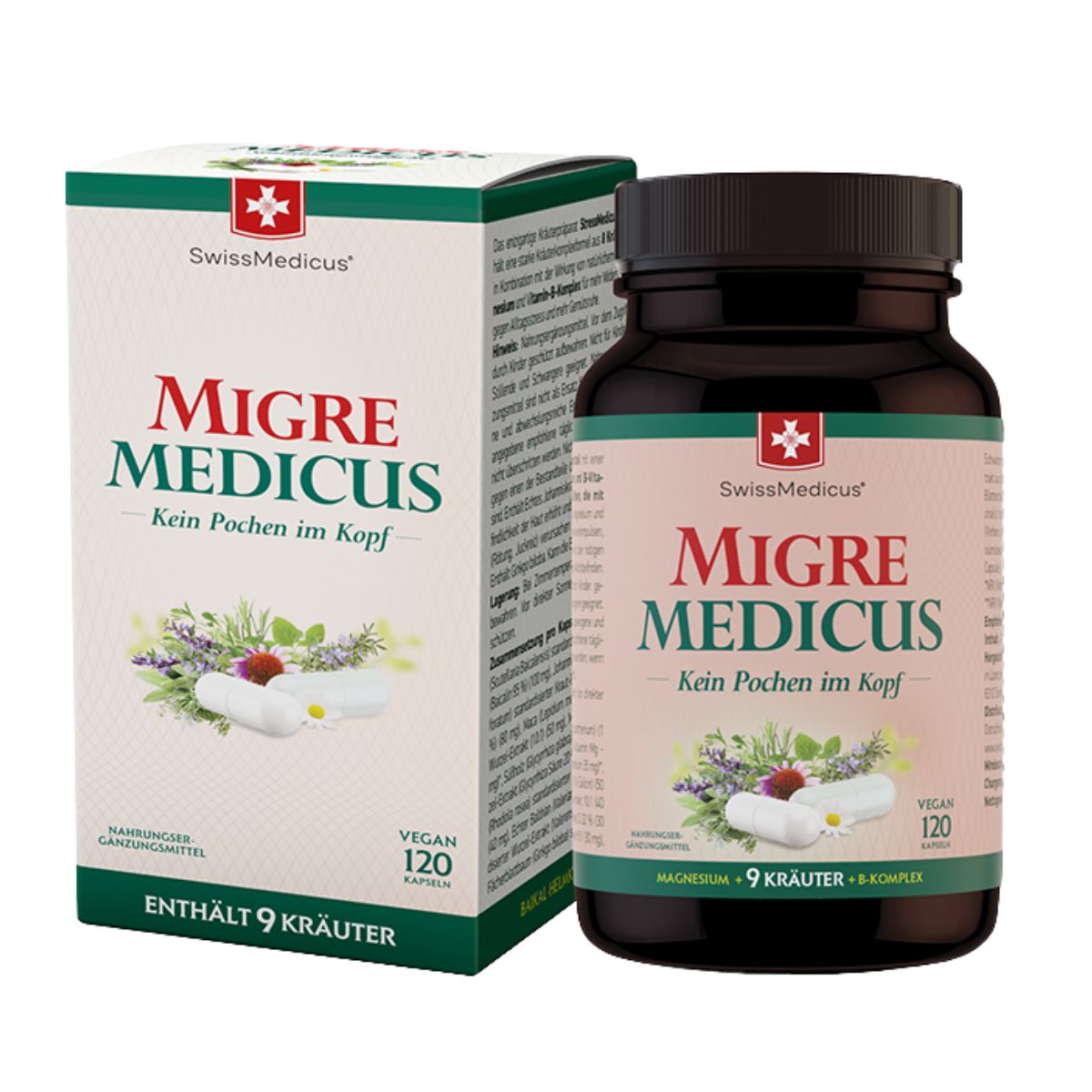SwissMedicus MigreMedicus - 120 kapsúl - SwissMedicus