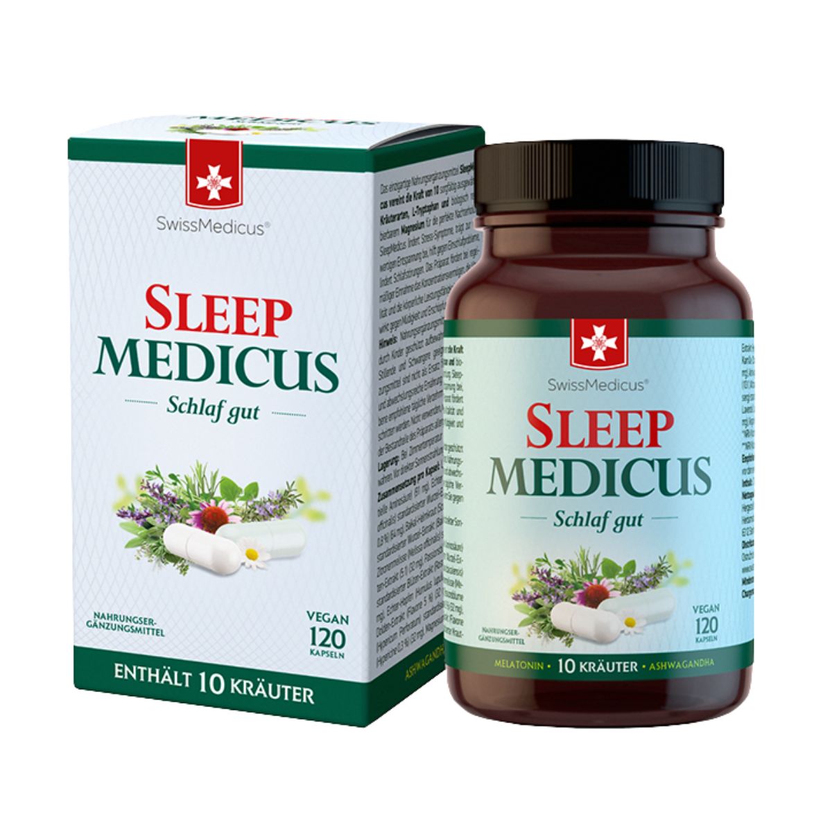 SwissMedicus SleepMedicus - 120 kapsúl - SwissMedicus