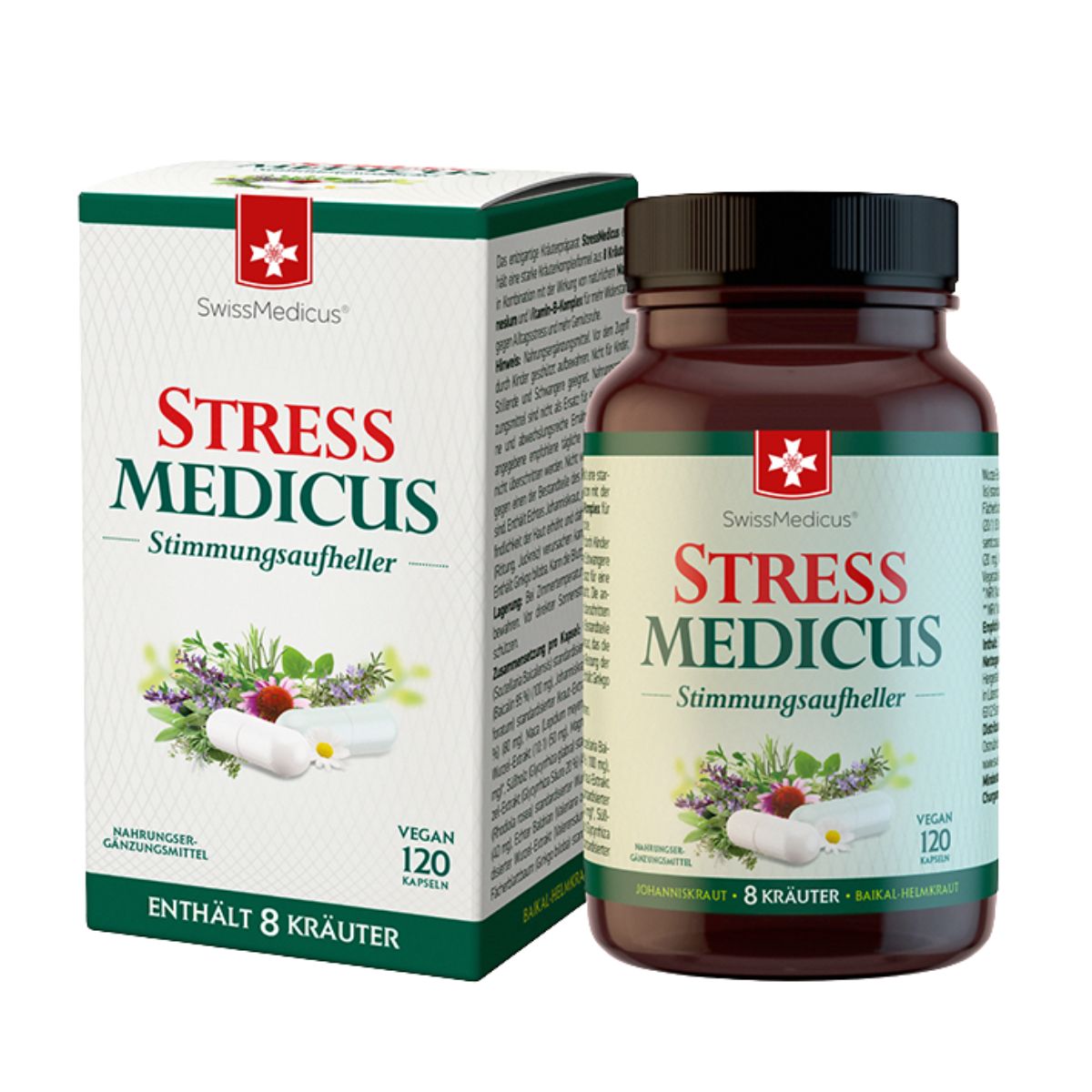 SwissMedicus StressMedicus - 120 kapsúl - SwissMedicus