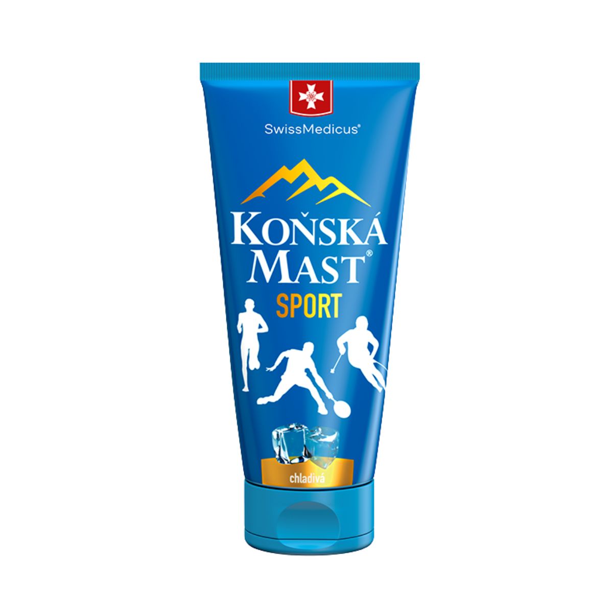 SwissMedicus Konská Mast Sport chladivá - 200 ml - SwissMedicus