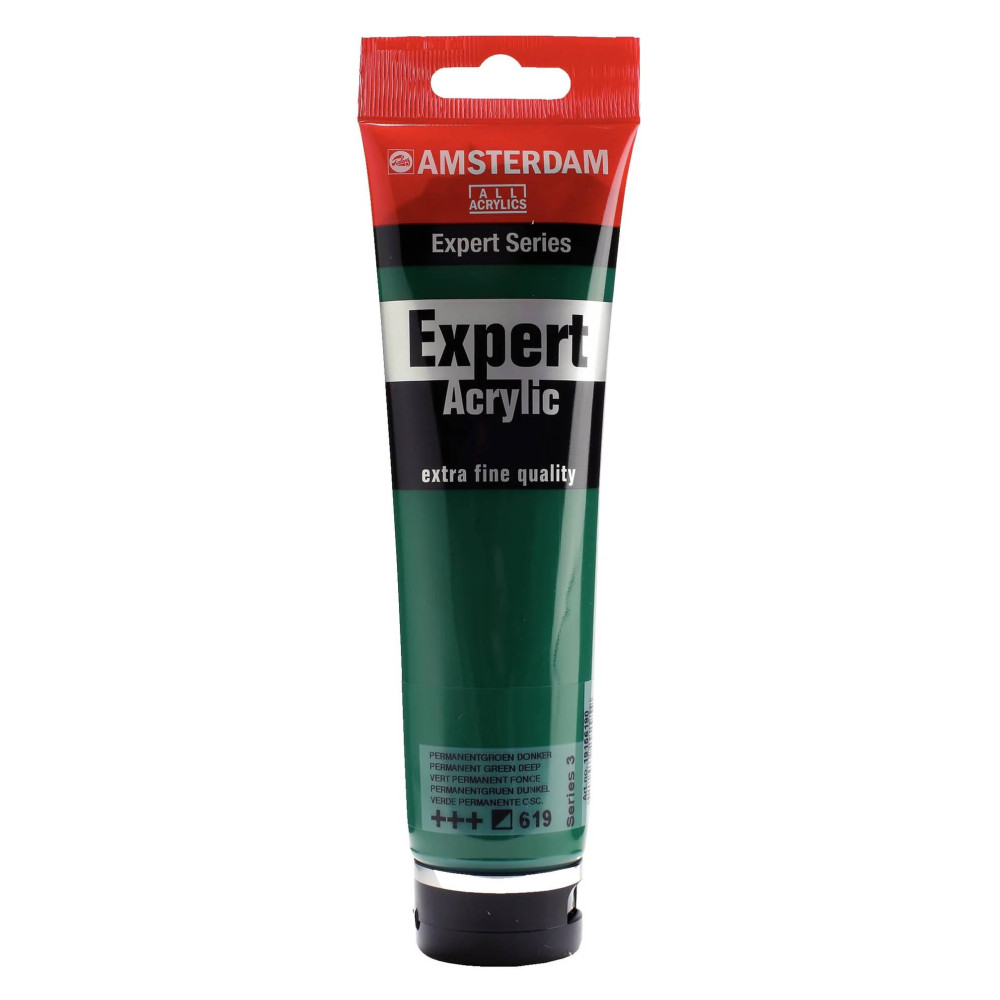 Amsterdam Akrylová farba expert 150ml Amsterdam - 619 Green Deep-Amsterdam