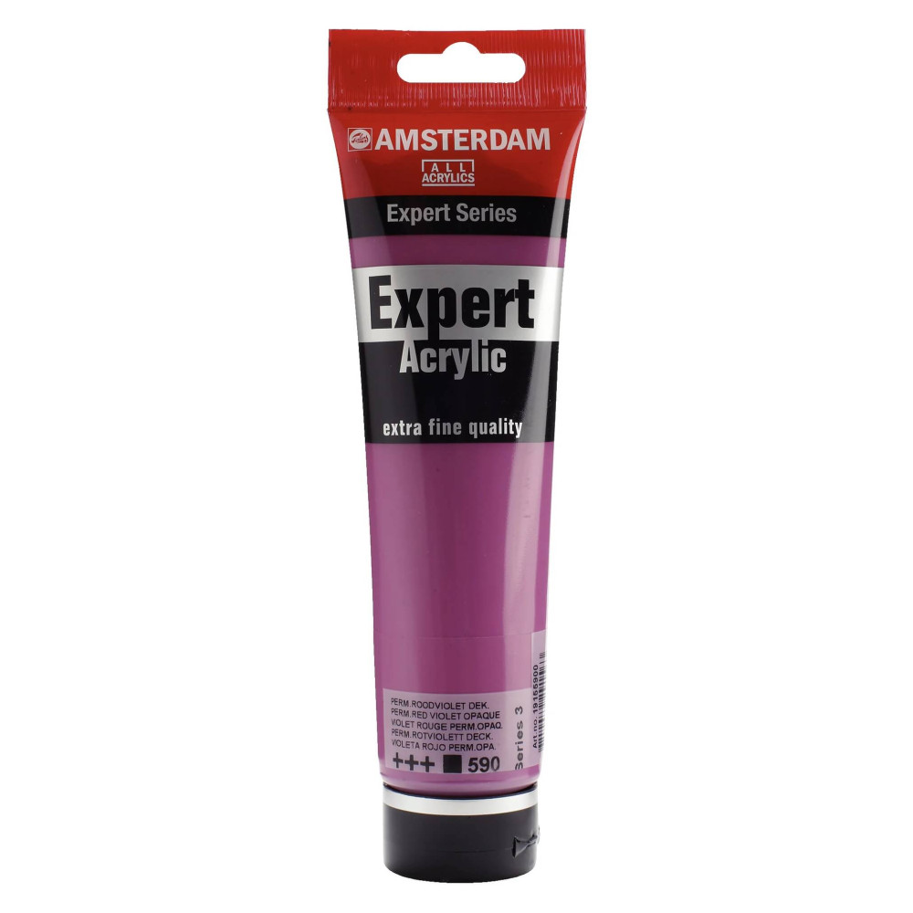 Amsterdam Akrylová farba expert 150ml Amsterdam - 590 Red Violet Opaque-Amsterdam