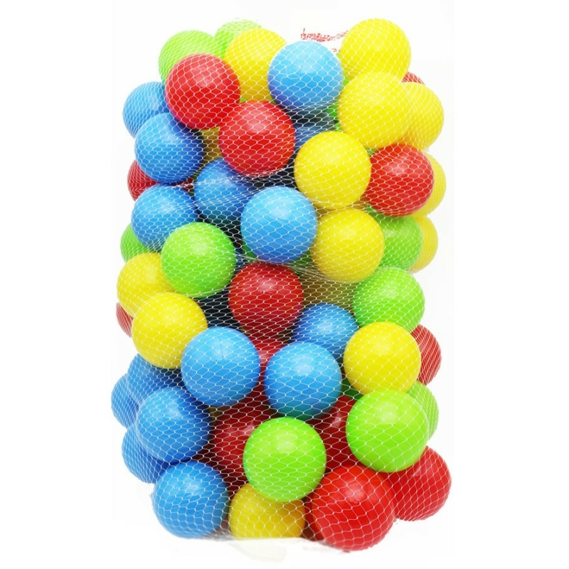 Dohány Toys Loptičky v sieťke 6,5cm 100ks