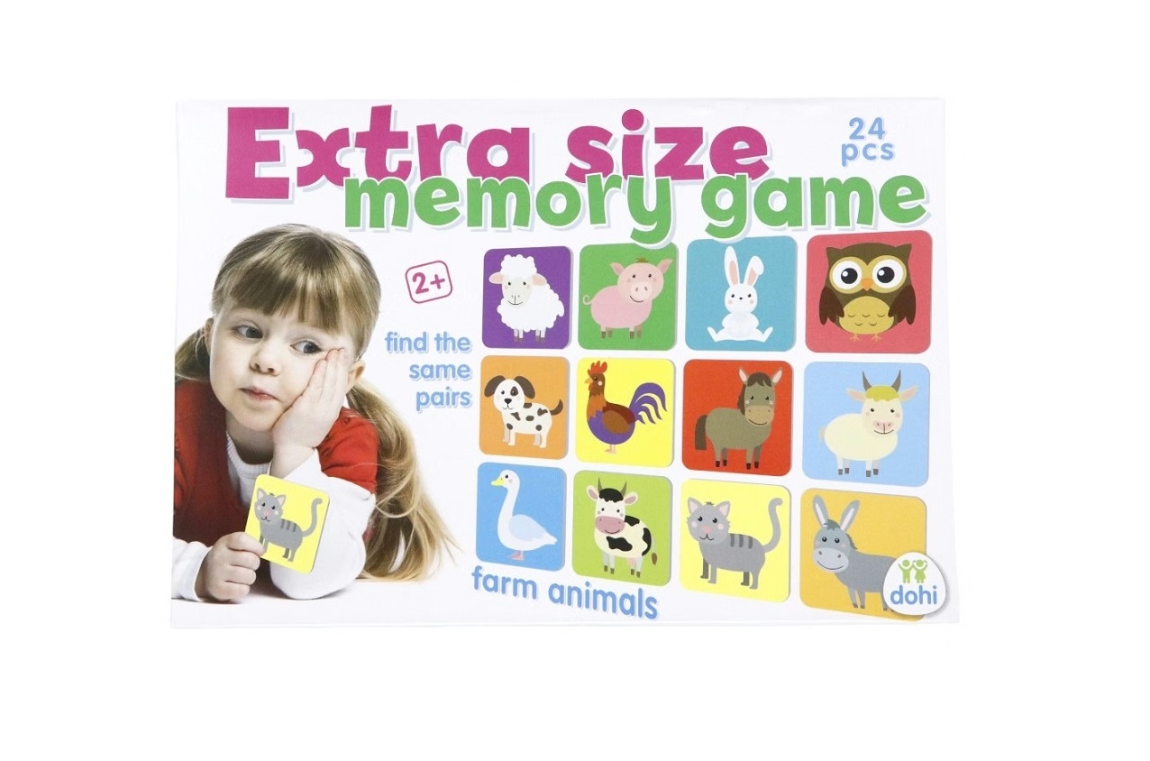Dohány Toys Pexeso Dohány Zvieratká 12 párov